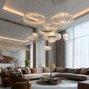 10 Modern Crystal Chandeliers to Transform Your Living Room: Dazzling Light That Elevates Elegance!