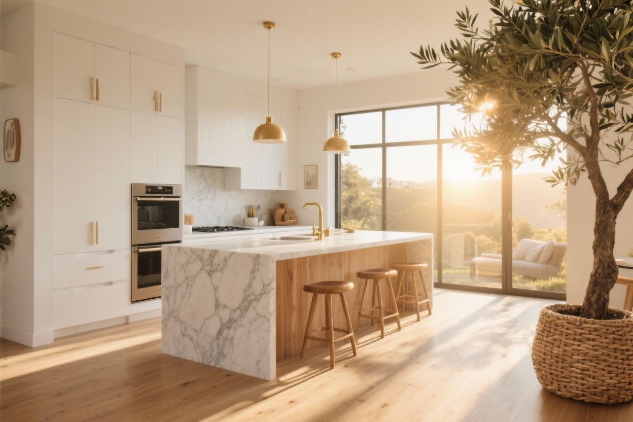 10 Open Kitchen Designs to Welcome the Morning Sun Like Never Before