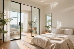 Read more about the article 10 Open Space Bedroom Design Ideas Using Glass to Make Any Room Brighter and Larger