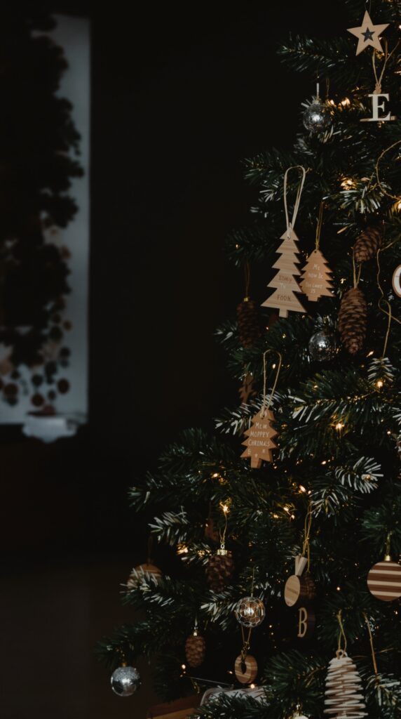 Unique Gloomy Style Christmas Tree Decoration Ideas