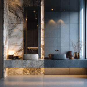 Read more about the article Compare Marble and Quartz Bathroom: Which is Better?