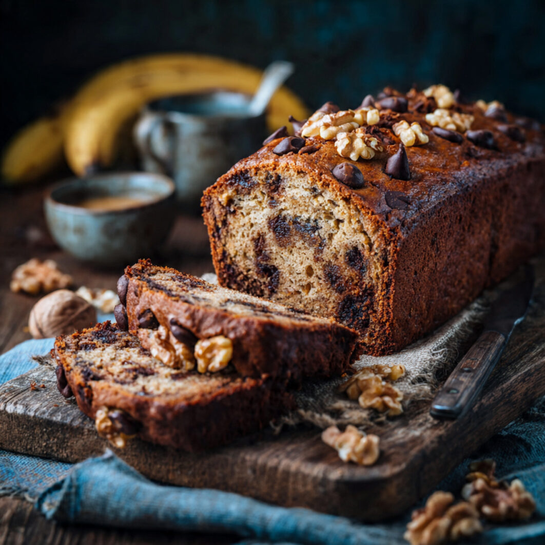 Vegan Banana Bread With Whole Wheat Flour