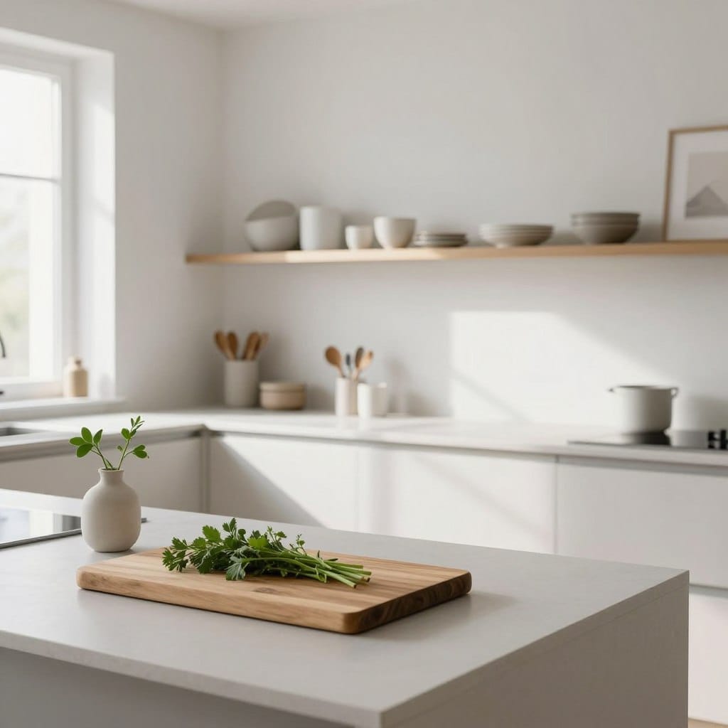 DIY minimalist decor ideas for the kitchen