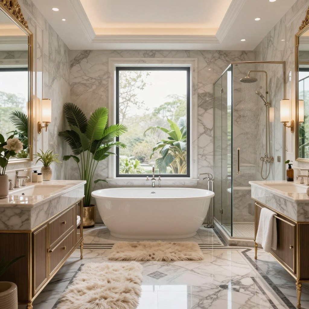 15 Breathtaking Master Bathrooms Luxury Designs for the Ultimate Retreat Master Bathrooms Luxury