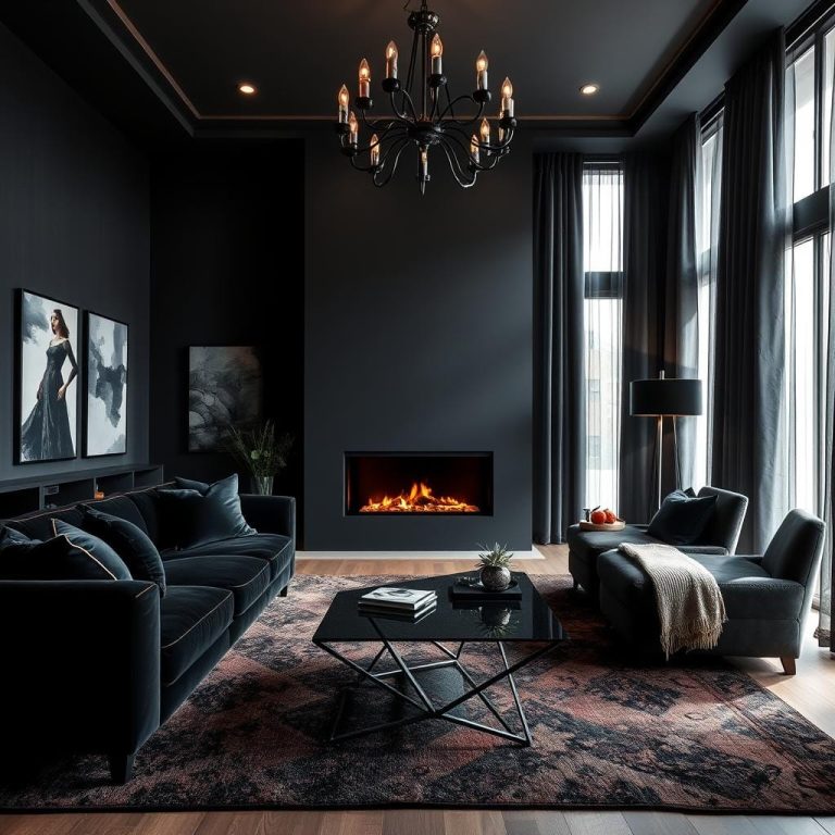 Moody Living Room Ideas