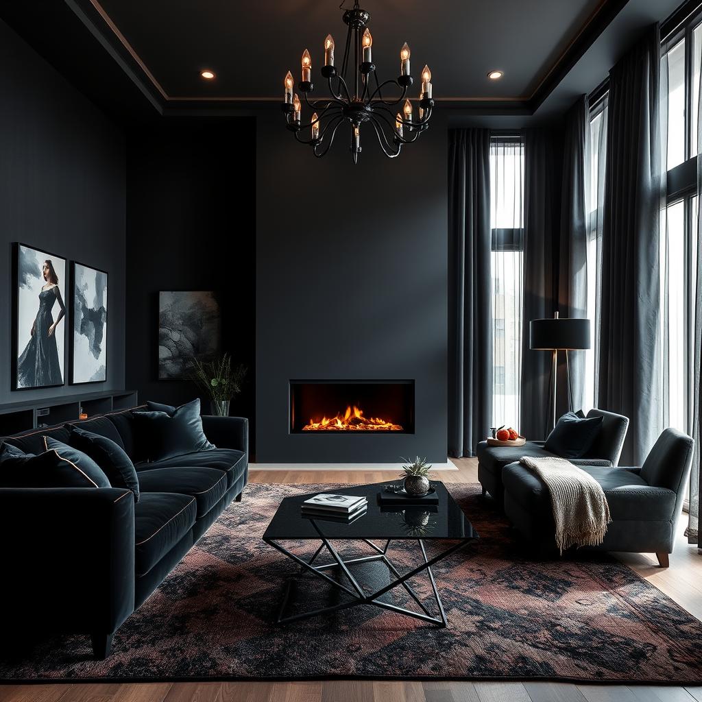 10 Moody Living Room Ideas for a Deep and Dramatic Transformation Moody Living Room Ideas