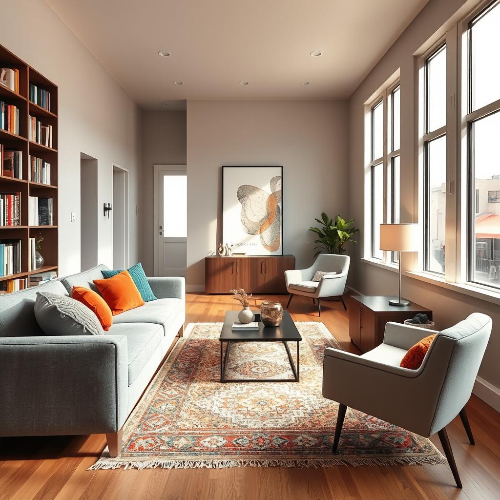Narrow Living Room Decor