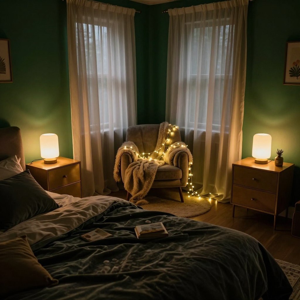 8 Ways to Use LED Lights for a Romantic Moody Bedroom Romantic Moody Bedroom