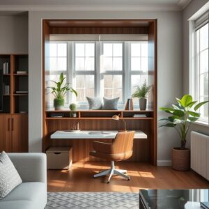 Read more about the article The Secret Home Office: Integrating a Hidden Desk into Modern Living Spaces