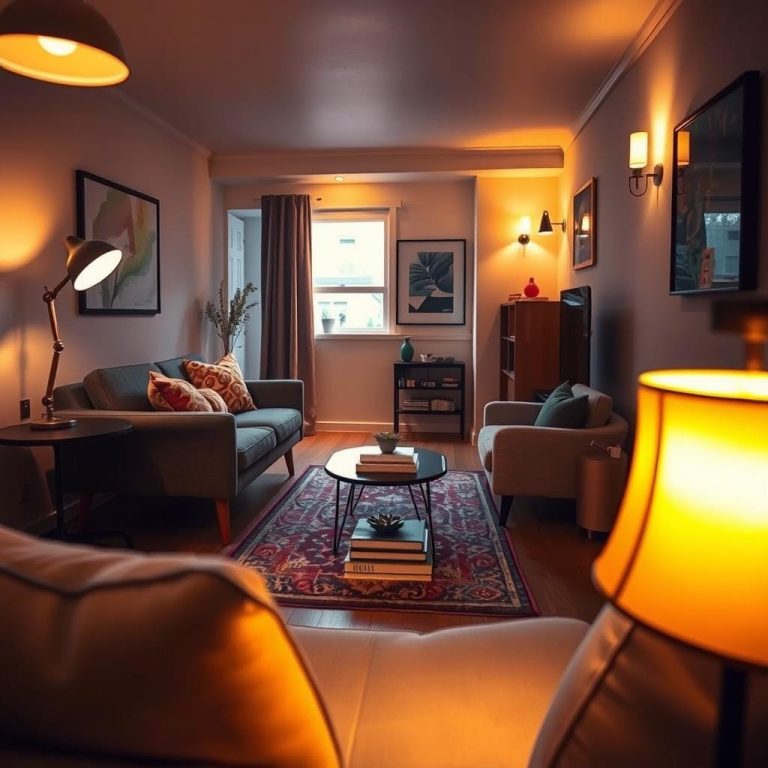 Small Living Room Lighting