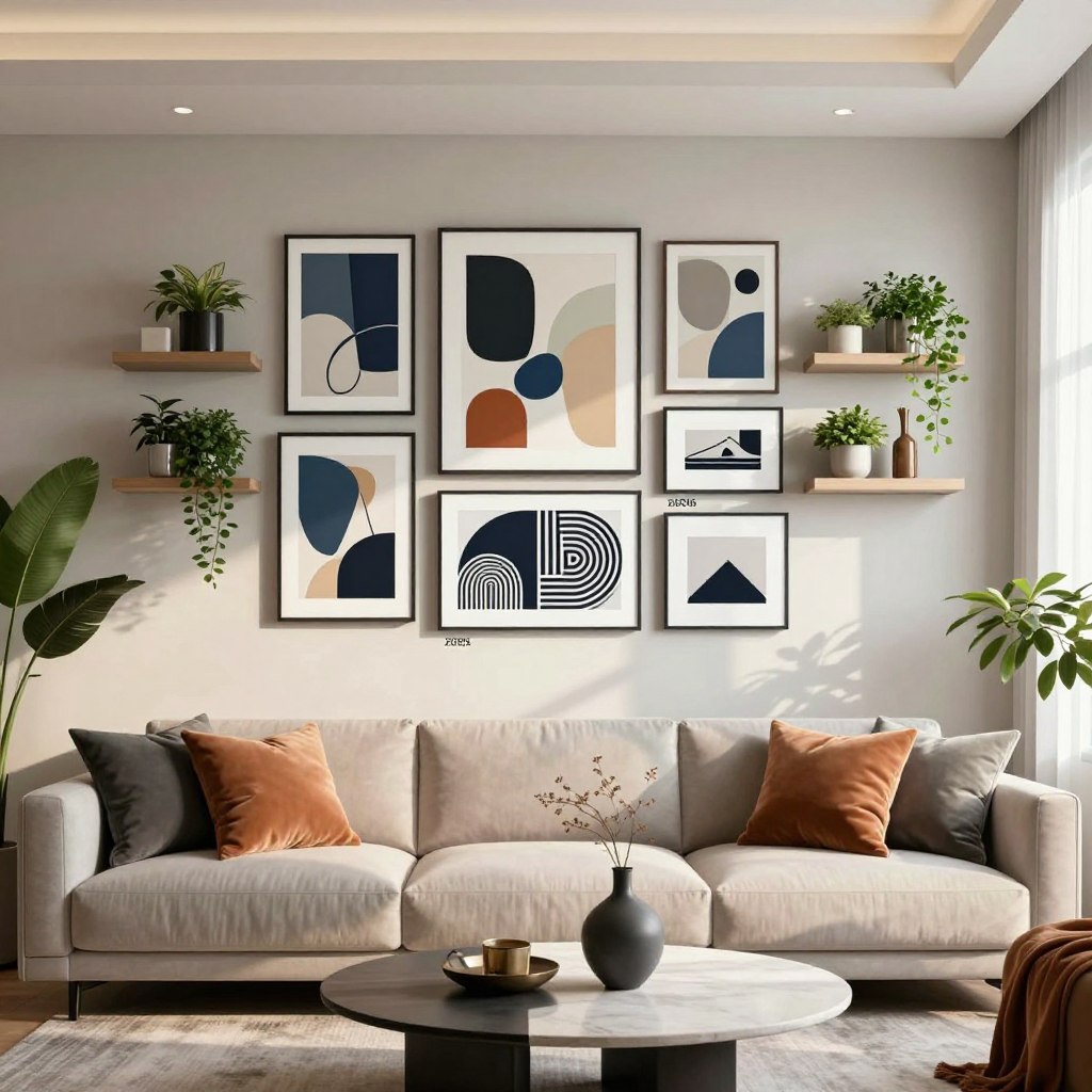 15 Modern Wall Decor Ideas for Living Room to Transform Your Interior in 2026 Wall Decor Ideas for Living Room