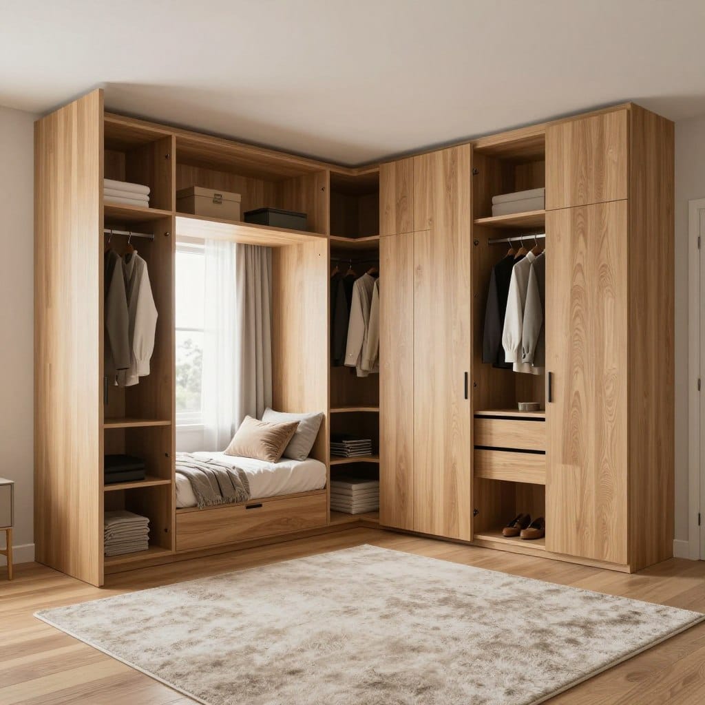 custom built-in wardrobes