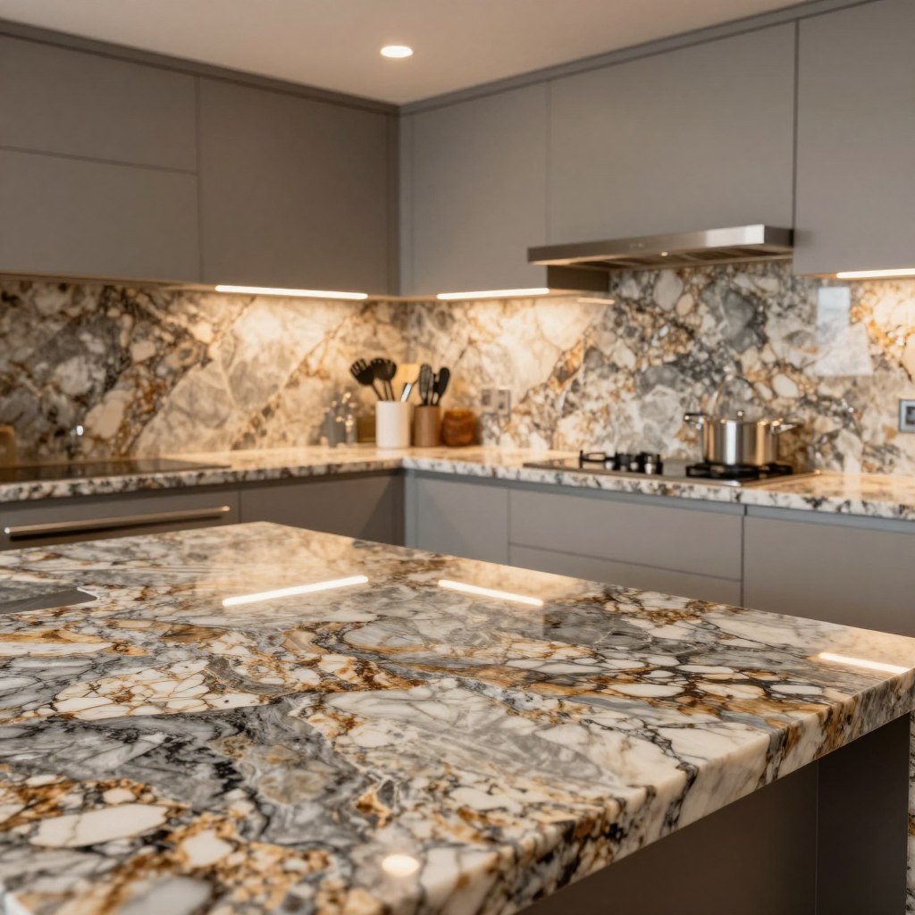 granite backsplashes