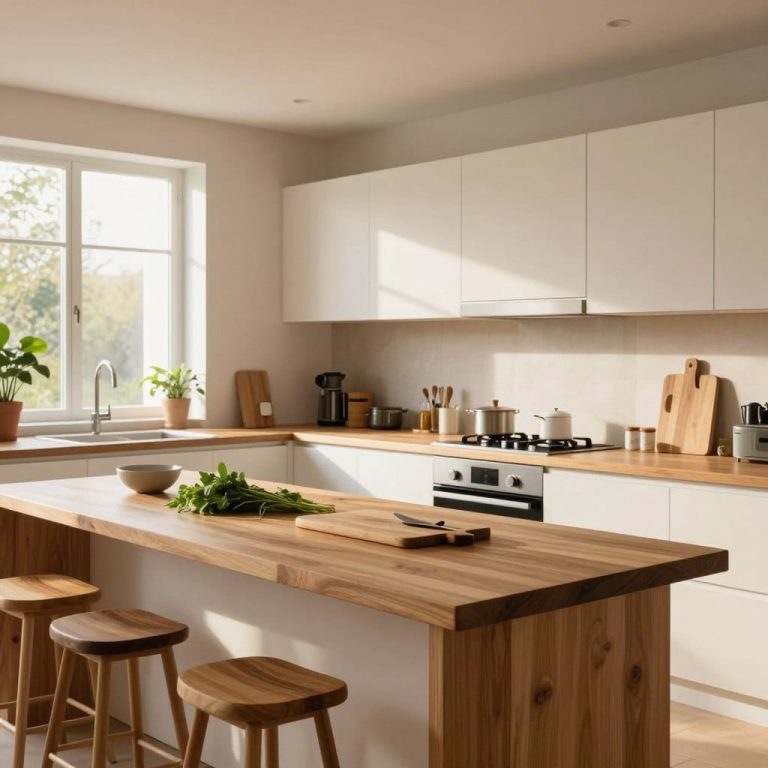 kitchen designs with butcher block countertops