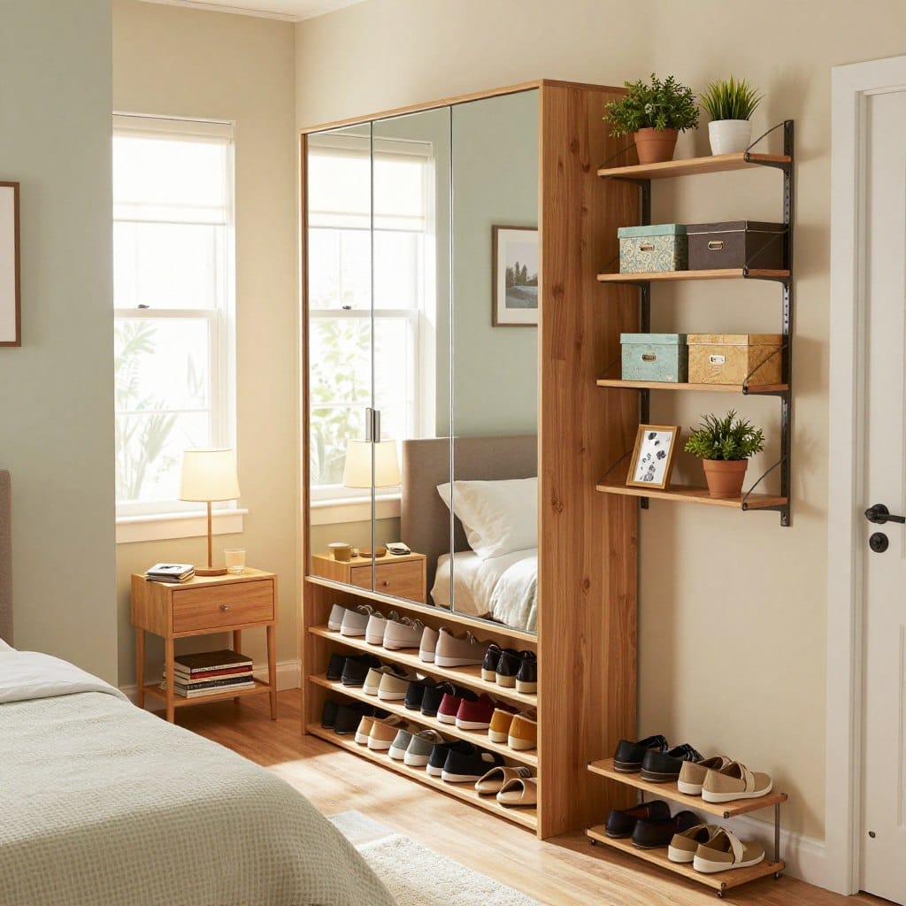 small bedroom storage solutions