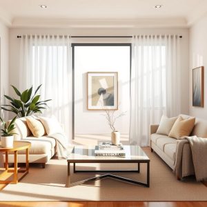 Arranging Living Rooms with Large Windows