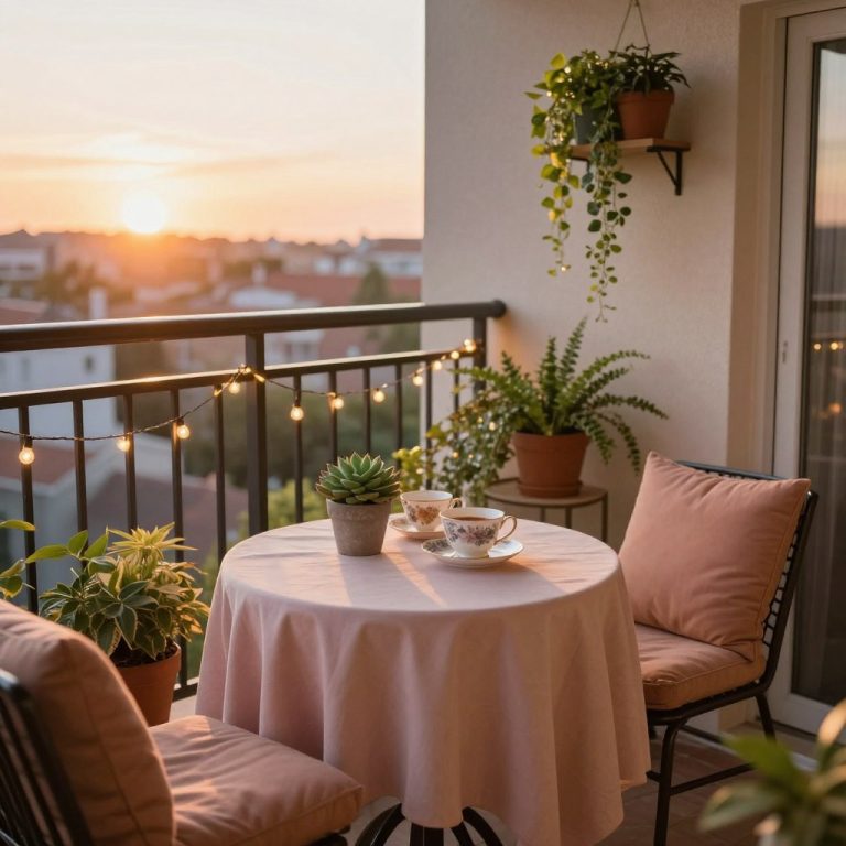 Balcony Decor Tips