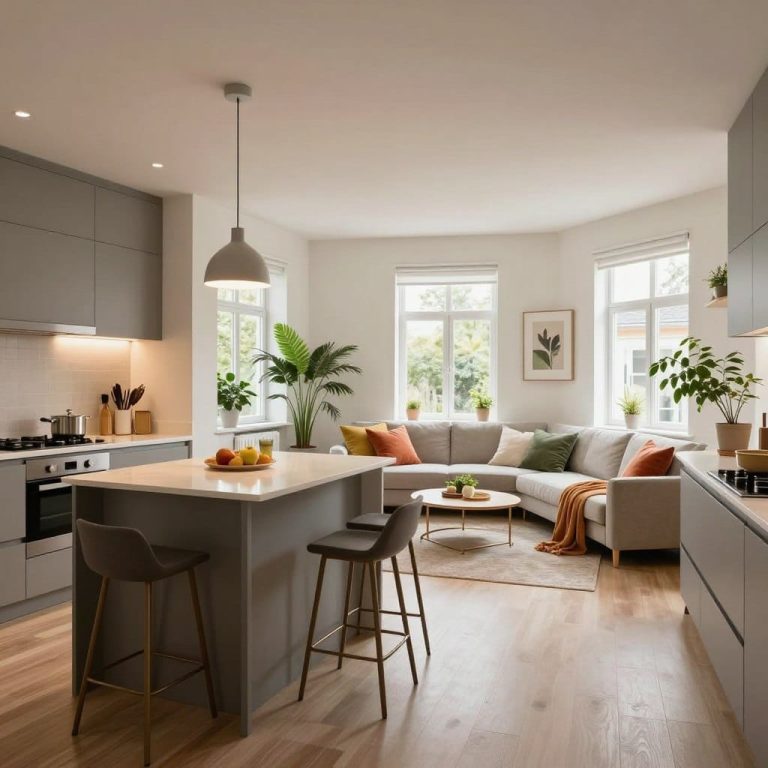 Clever Open Plan Kitchen Living Room Ideas