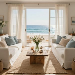 Coastal Style Living Room