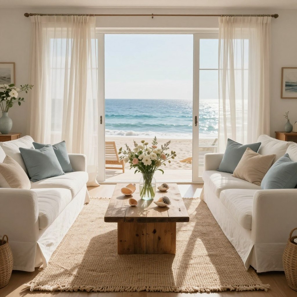 Coastal Style Living Room