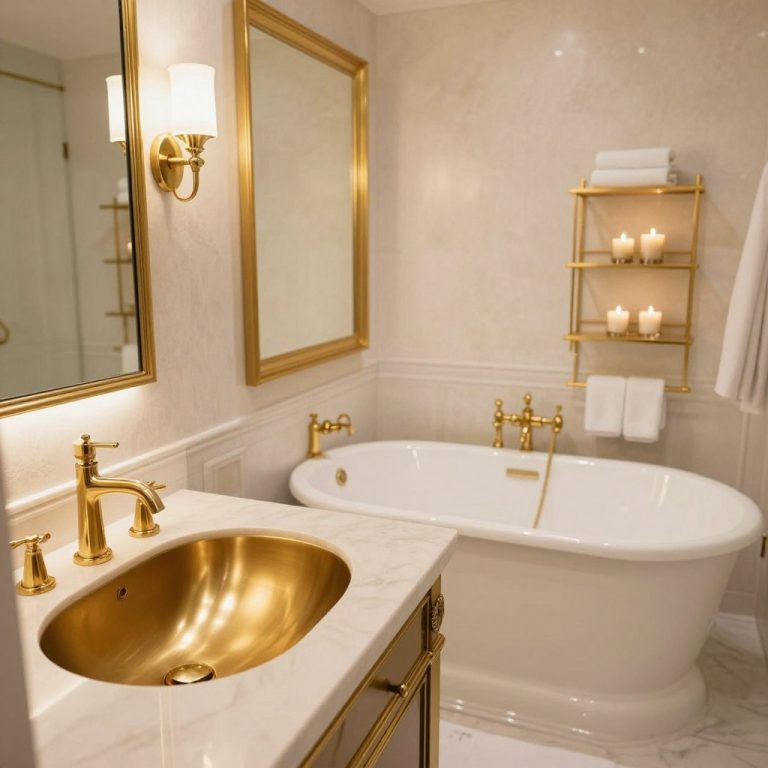 Gold and Brass Accents