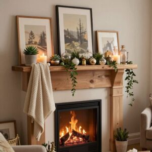 Read more about the article 10 Living Room Mantle Decor Ideas to Anchor Your Space
