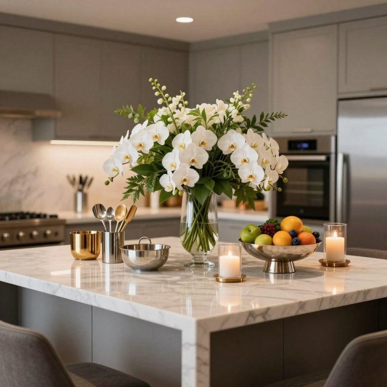 Luxury Kitchen Island Centerpiece Ideas