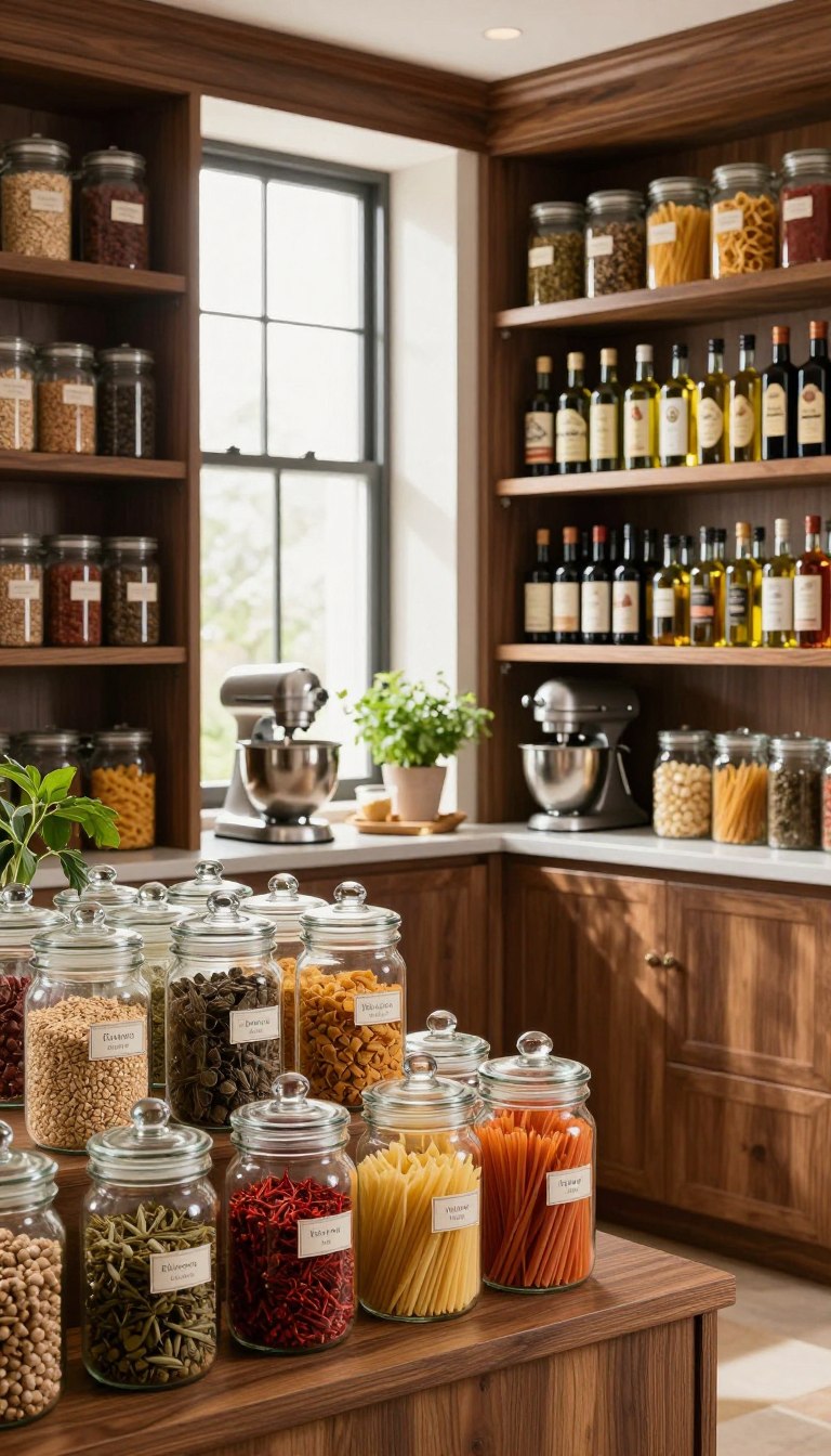 Luxury Pantry Organization