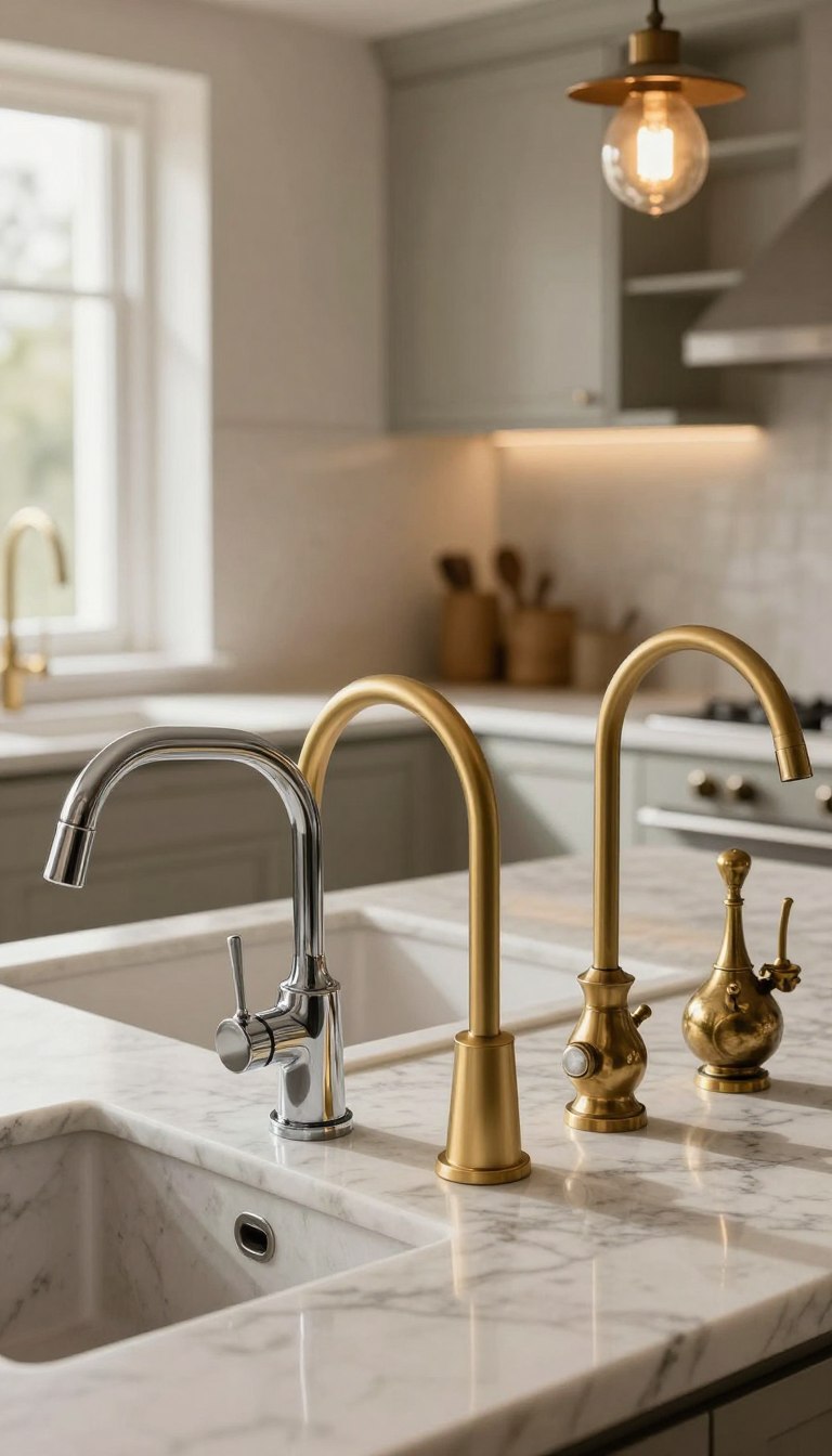Luxury Statement Kitchen Faucets