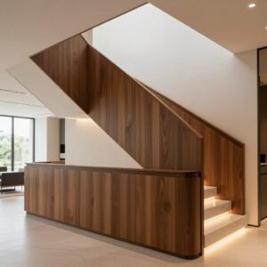 Read more about the article 10 Modern Staircase Wall Paneling Ideas