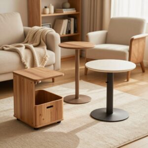 Read more about the article 7 Multi Functional Side Table Ideas to Save Space Beautifully