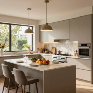 Read more about the article 9 Open Kitchen Renovation Ideas: Stylish Curved & Designer Open Kitchens