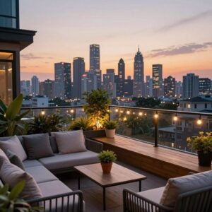Read more about the article 9 Small Terrace Design Ideas to Maximize Your City View
