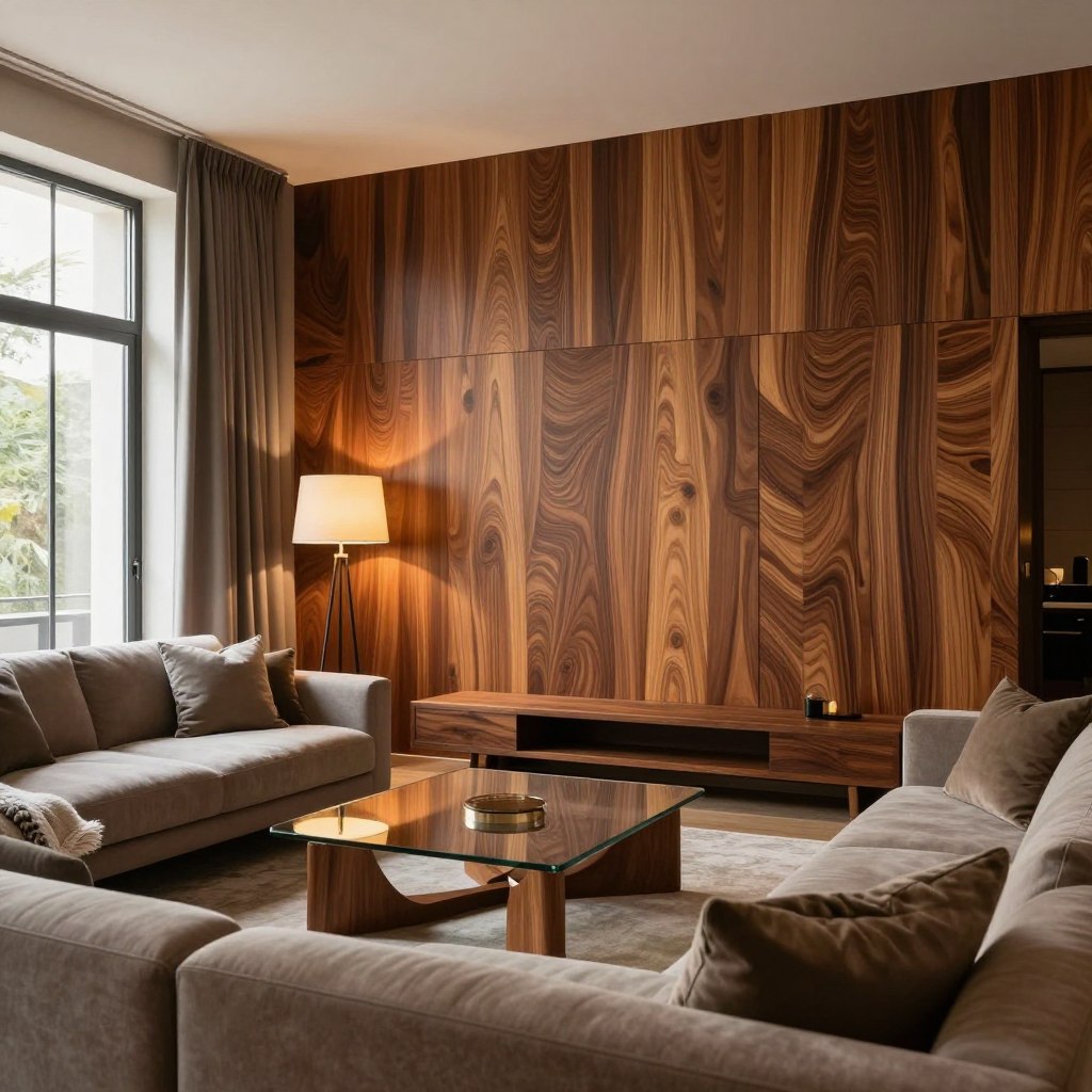 Stunning Wood Wall Paneling