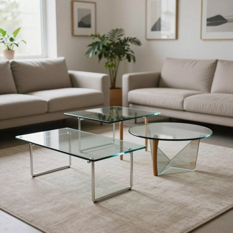 Tempered Glass Coffee Table Ideas