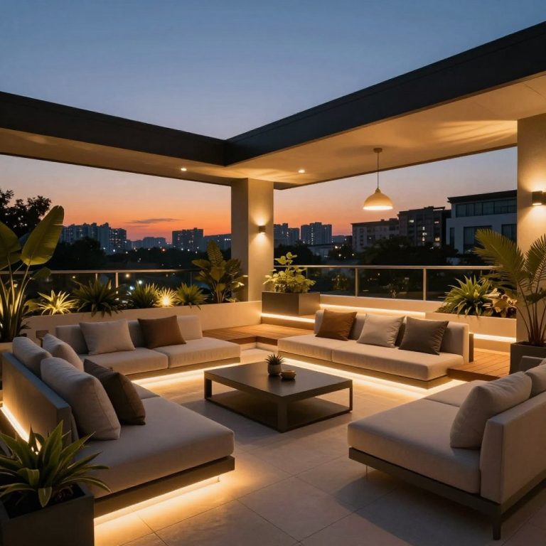Terrace Design Ideas Featuring LED
