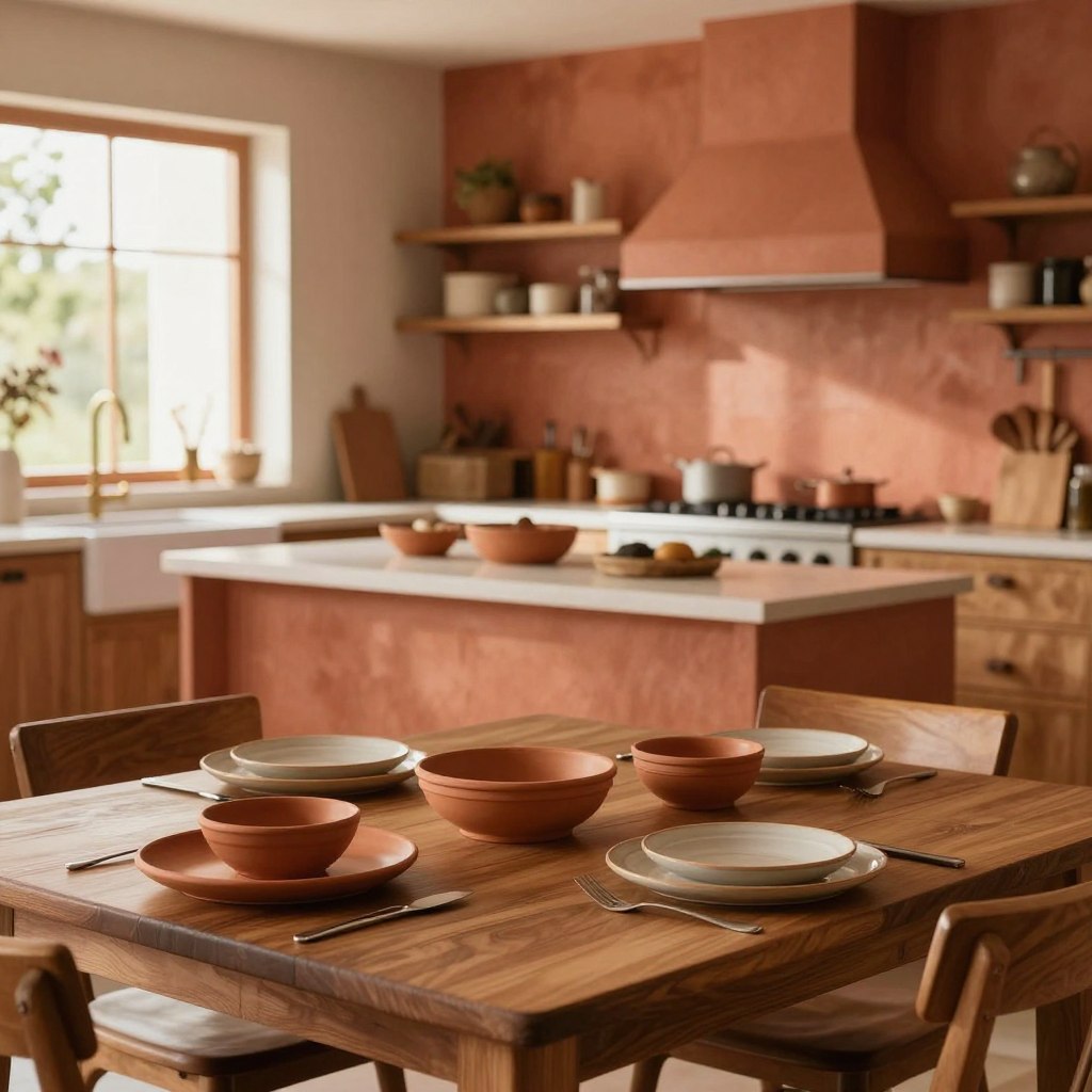 Terracotta Kitchen Accent Colors