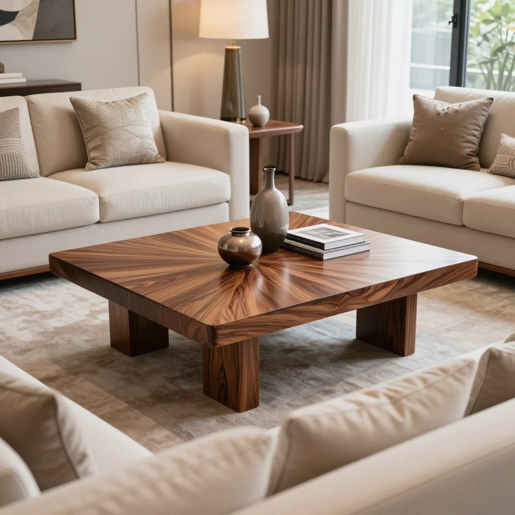 Walnut Wood Coffee Tables