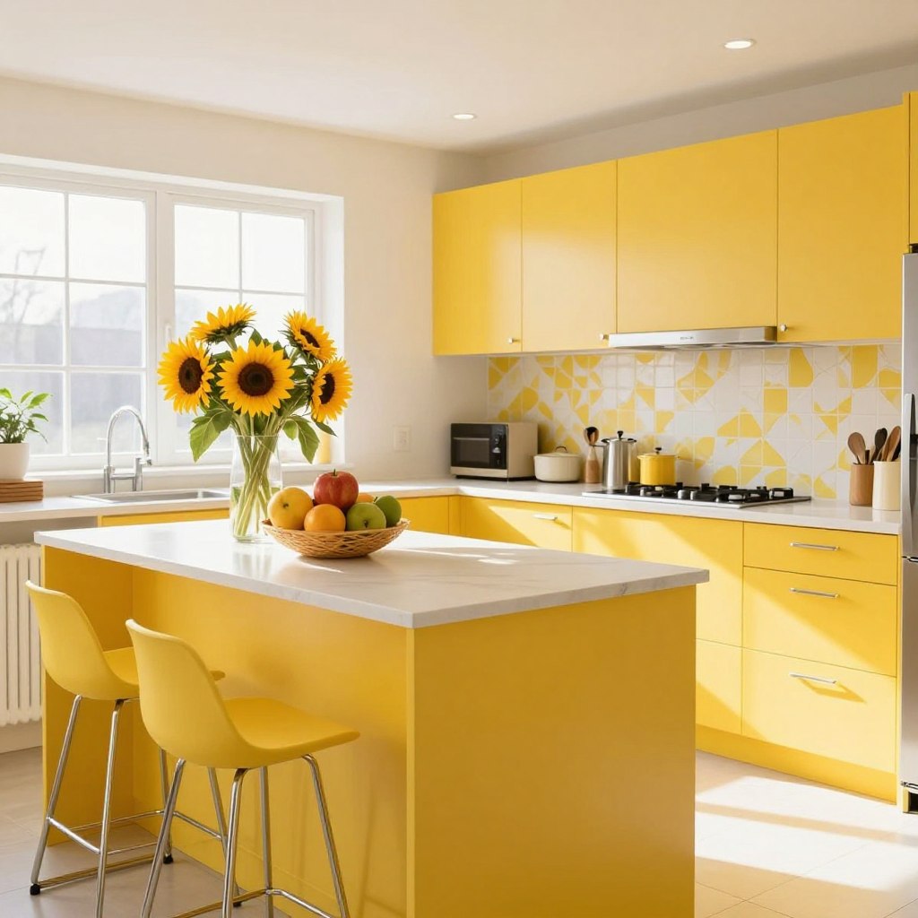 Yellow Kitchen Accent Colors