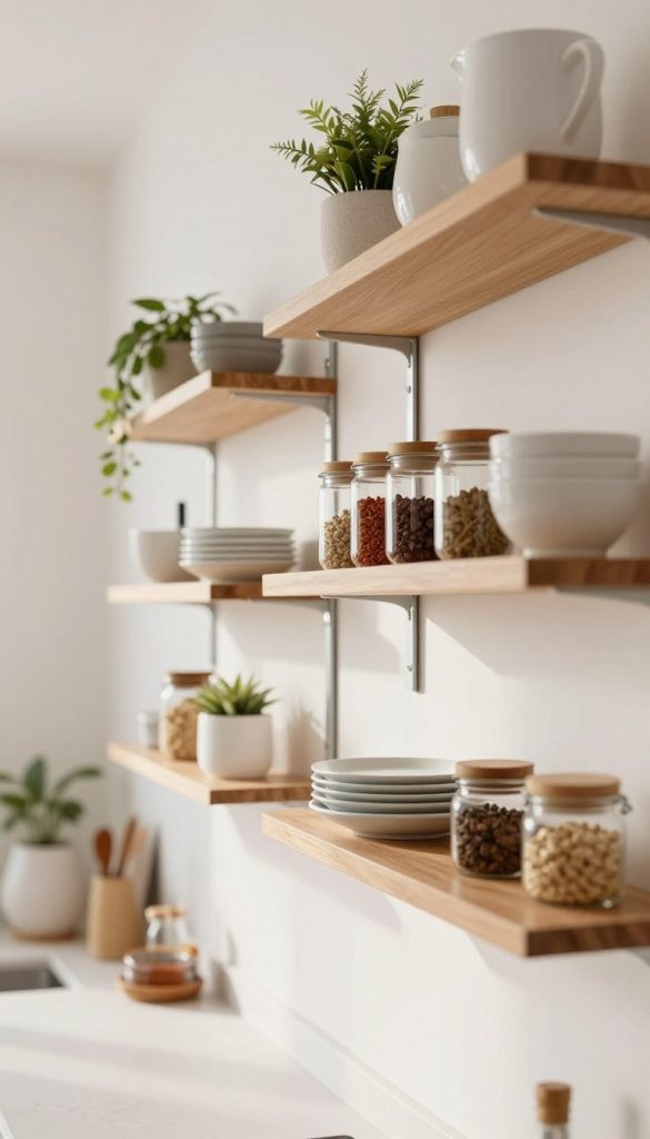 adjustable wall shelving