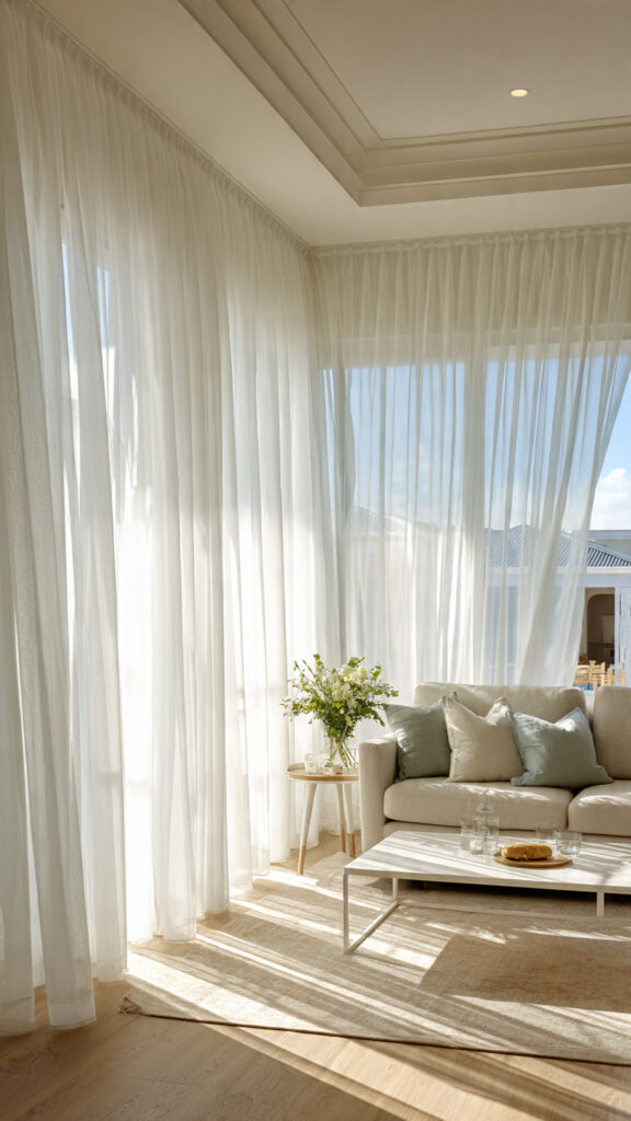 7 Curtain Colors That Match Every Living Room Color Scheme