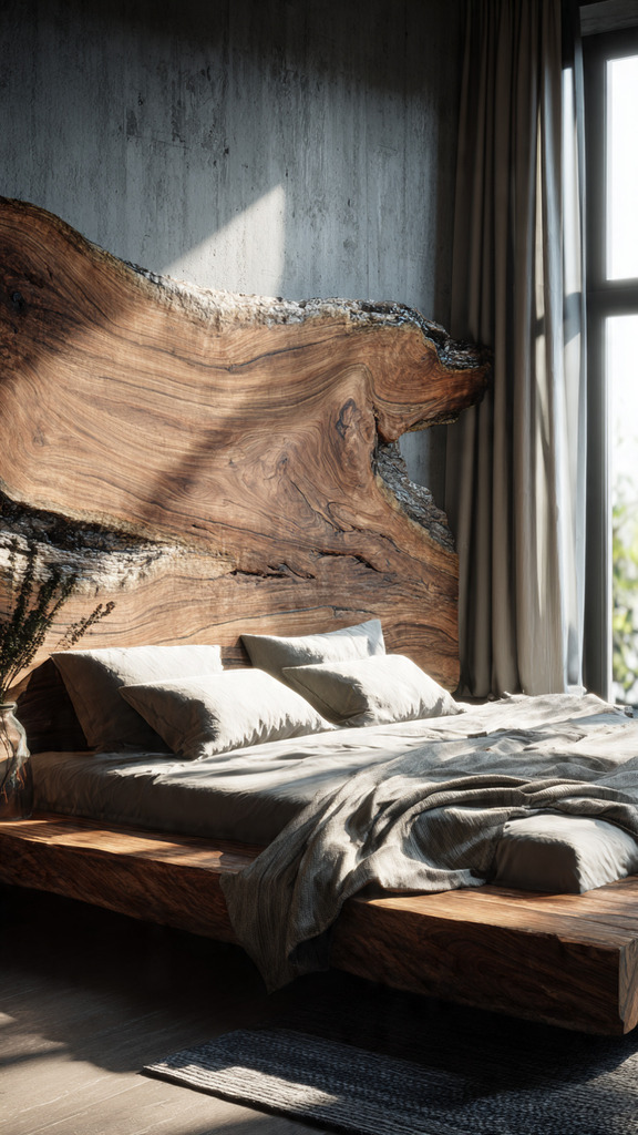 8 Natural Wood Headboard Ideas for Statement Bedroom Walls