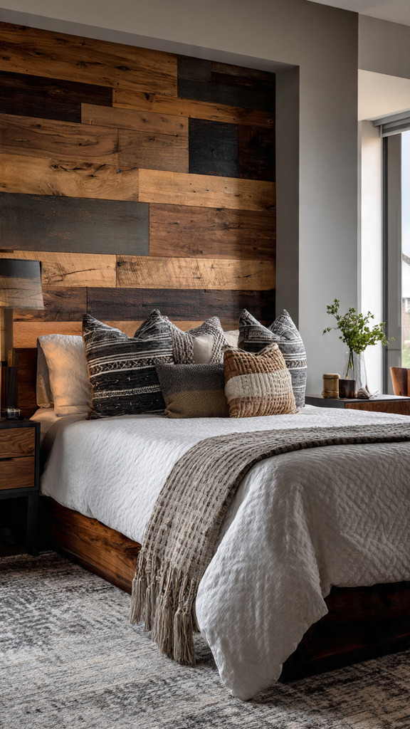 8 Natural Wood Headboard Ideas for Statement Bedroom Walls