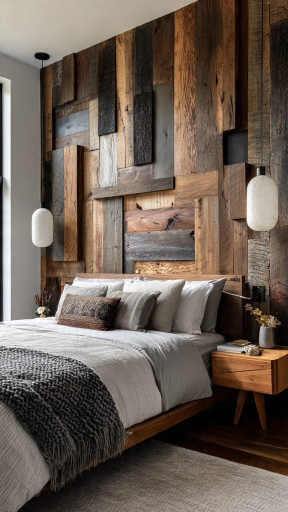 8 Natural Wood Headboard Ideas for Statement Bedroom Walls