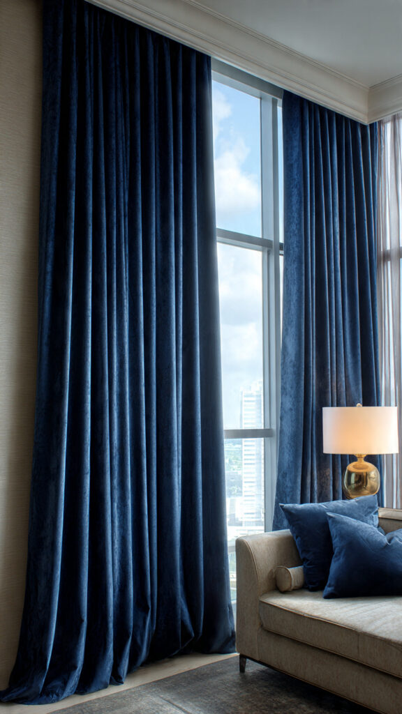 7 Curtain Colors That Match Every Living Room Color Scheme