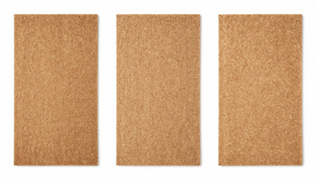 Comparison of coir mat quality at different price points
