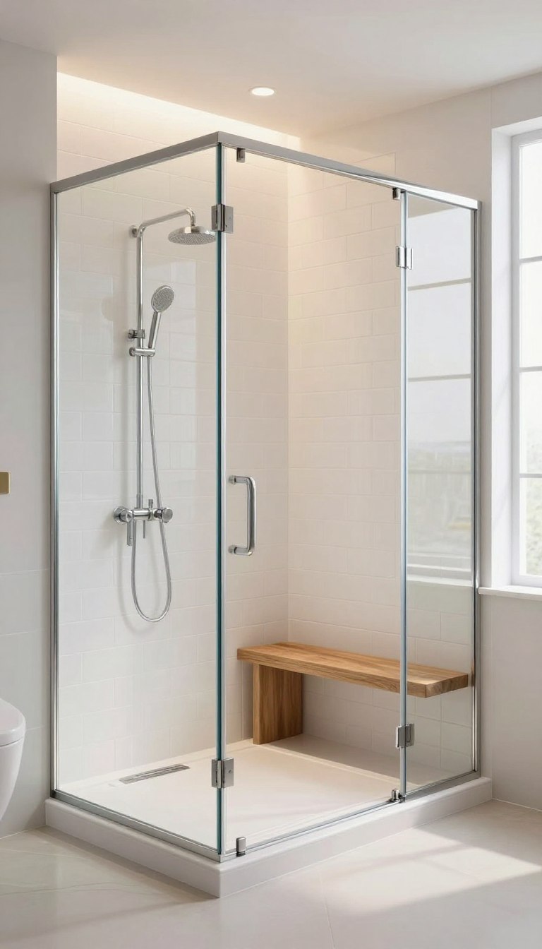 Frameless Shower Design