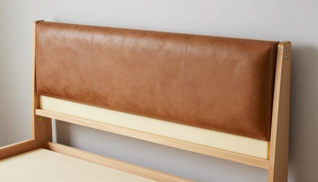 Headboard frame construction and internal structure