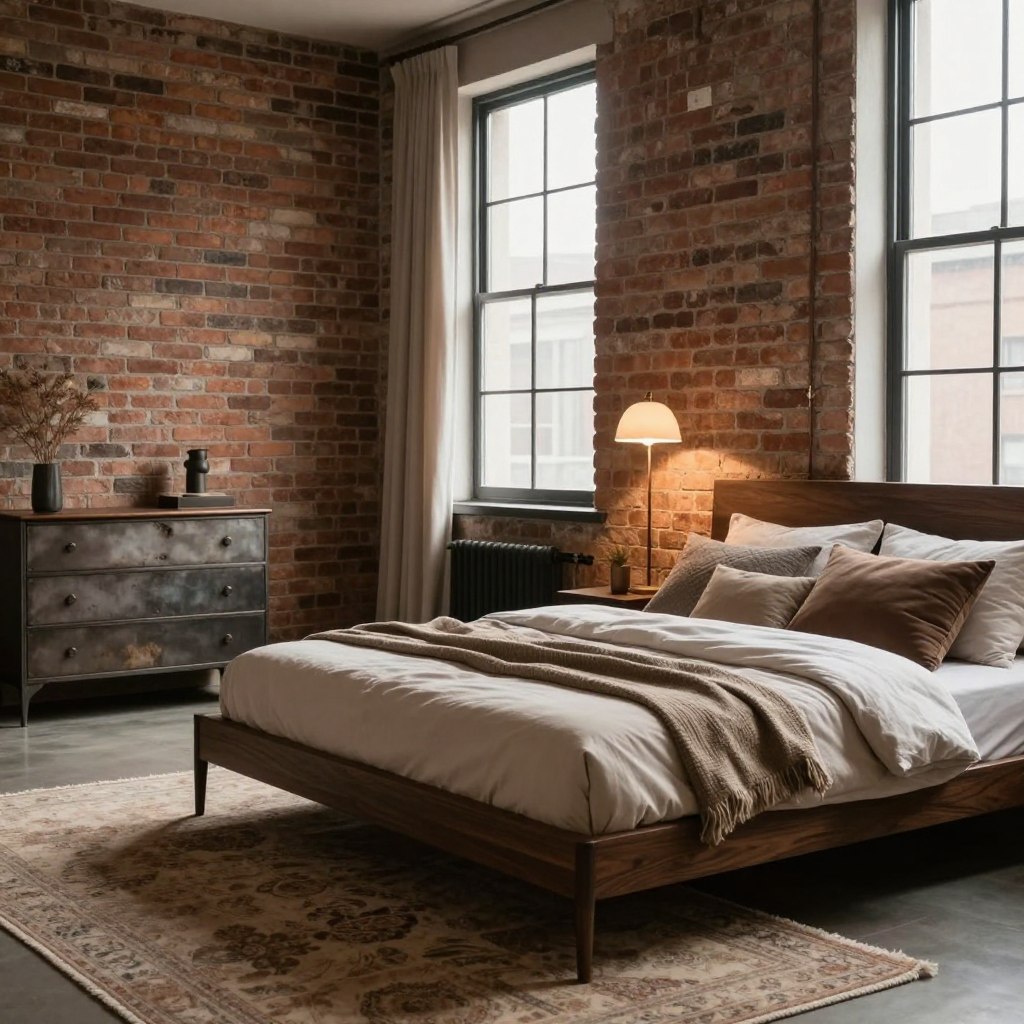 Industrial Style Bedroom