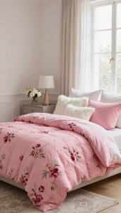 Pink Floral Bedding Ideas